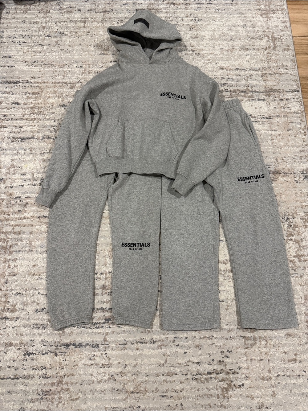 Essentials Kids Gray Jogger Sweatpants